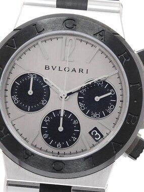 BVLGARI Diagono DG37SCCH Chronograph date Automatic Boy's Watch_951348